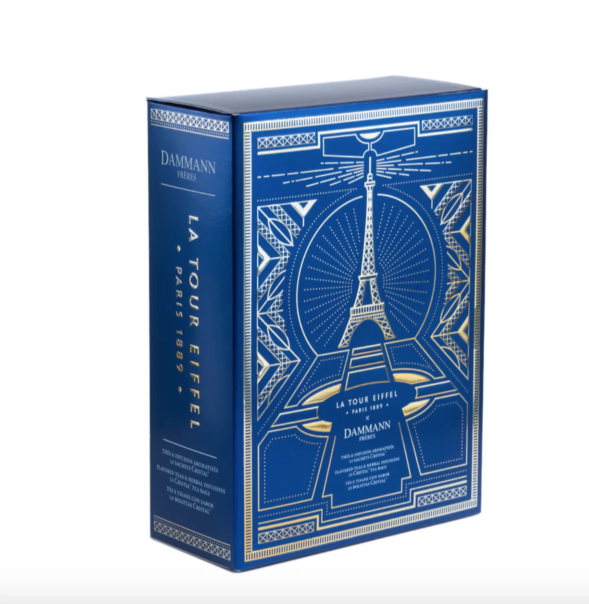 Coffret Tour Eiffel. Cofanetto Regalo Tè e Tisane.